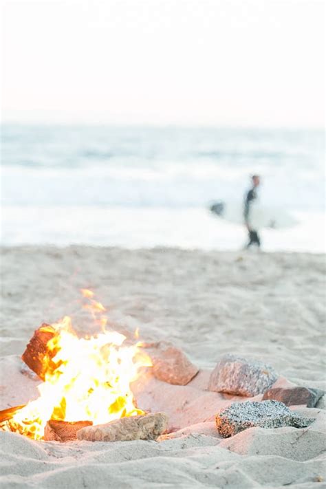 How to Host a Beach Bonfire - Sugar and Charm