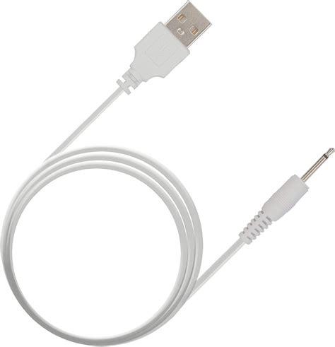 Replacement DC Charging Cable USB Charger Cord 2 5mm White For