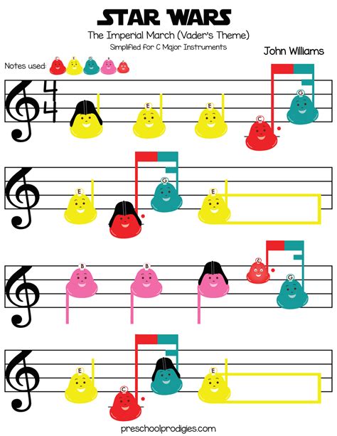 Teach your child how to play preschool songs with our free sheet music ...