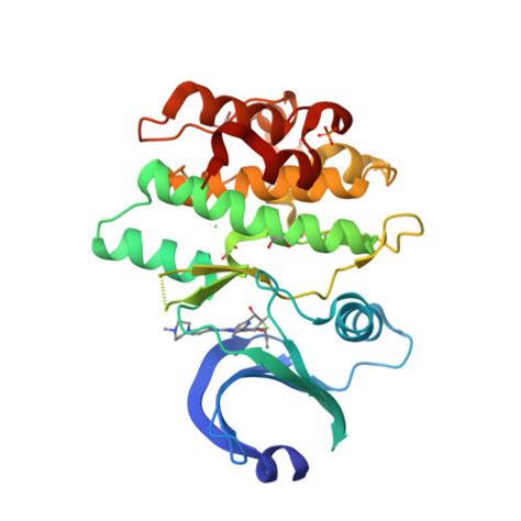 Rcsb Pdb Vd Crystal Structure Of Human Wee Kinase Domain In