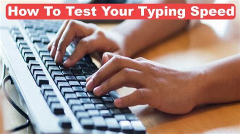 How To Check Your Typing Speed On Your Computer Laptop Test Typing