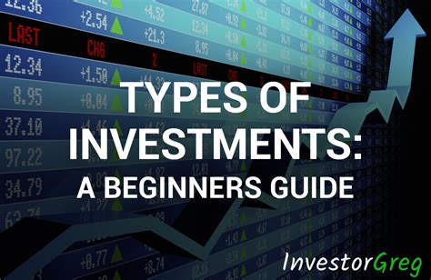 Types Of Investments: A Beginners Guide to Asset Classes