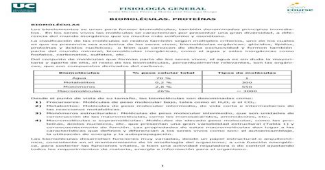 Tema 2A Bloque I Biomoléculas Proteínas FISIOLOGÍA GENERAL Jesús