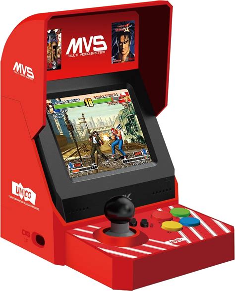 Unico Mvs Mini Arcade 45 Jeux Snk Classiques Préinstallés The King Of