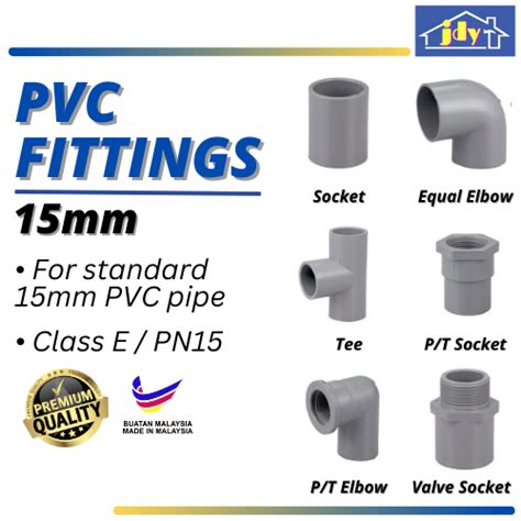 Pvc Pipe Fitting Paip Pvc Connector Equal Socket Elbow Tee Valve Socket