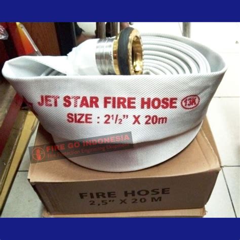 Jual Selang Hydrant Pemadam Canvas 2 5 X 20m Fire Hose Machino