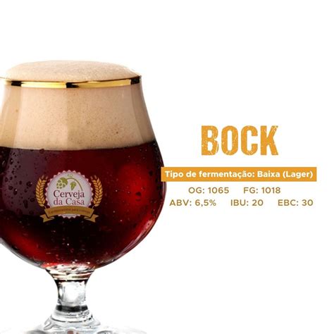 Cerveja da Casa Kit de Insumos Cerveja Artesanal Bock Opções de 10 a 60L