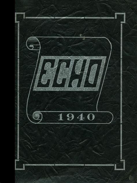 Reprint 1940 Yearbook Brookfield High School Brookfield Ohio