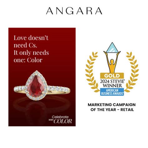 Angara S Celebrate With Color Campaign Wins Gold Stevie Award For