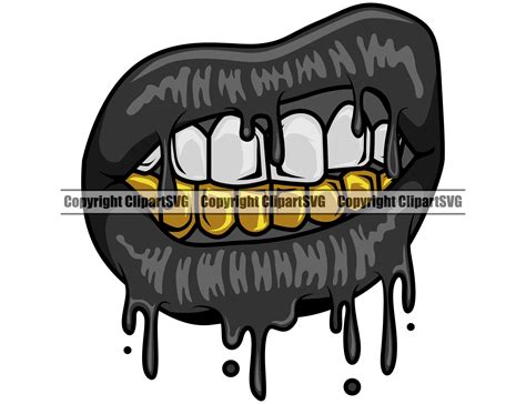 Gold Teeth Grillz Designs