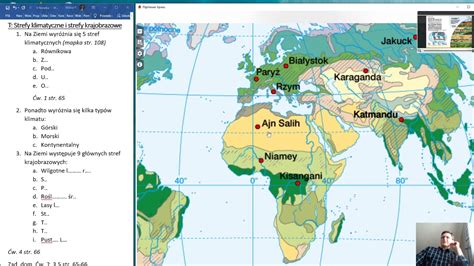 Kl Lekcja Strefy Klimatyczne I Ro Linne Youtube