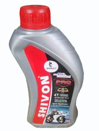 Semi Synthetic W Shivon Stroke Engine Oil Bottle Of Litre At