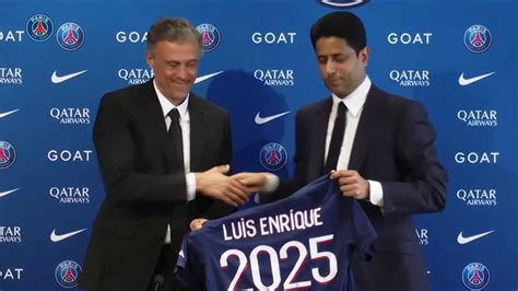 Vidéo Luis Enrique Nommé Nouvel Entraîneur Du Psg