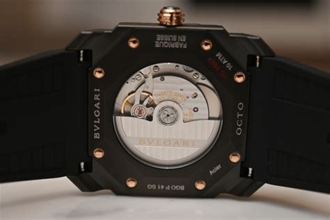 Bvlgari Octo Loriginale Solotempo Black And Gold X