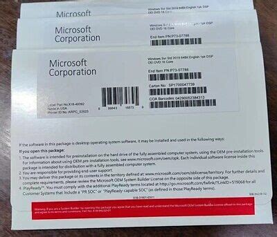 Brand New Microsoft Windows Server 2019 STANDARD License Key 16 CORE