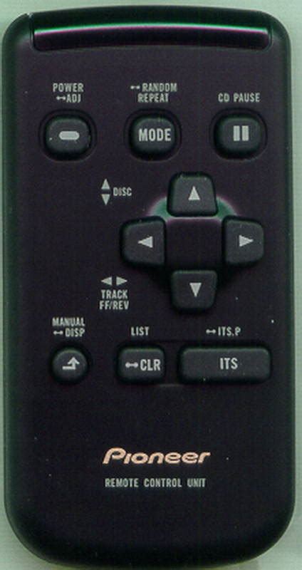 PIONEER CXB4391 Replacement Remote Remotes Net