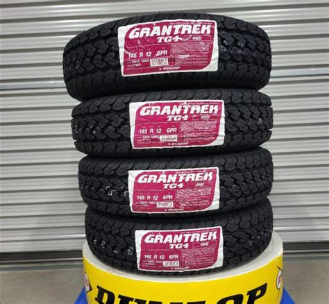 Dunlop Grandtrek Tg R Pr Set Of Tires Snow Mud Tire New Ebay