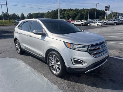 Pre Owned Ford Edge Titanium Suv In Anderson M C Richard