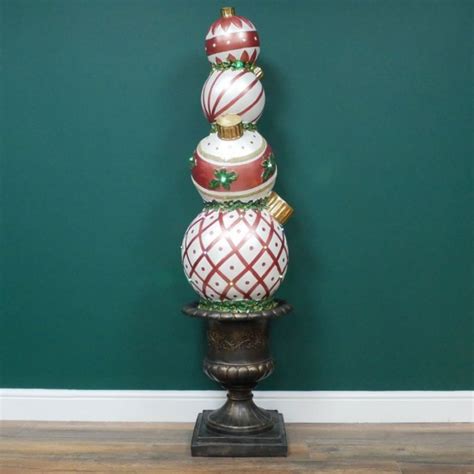 Large Christmas Urn Large Christmas Decoration Large Bauble Dec