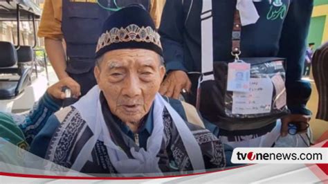 Cerita Hardjo Mislan Jemaah Haji Tertua Usia 109 Tahun Tetap Semangat