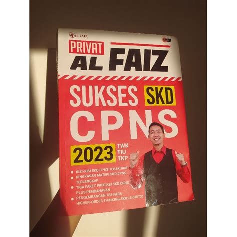 Jual Buku Sukses Skd Cpns Privat Al Faiz Preloved Shopee Indonesia