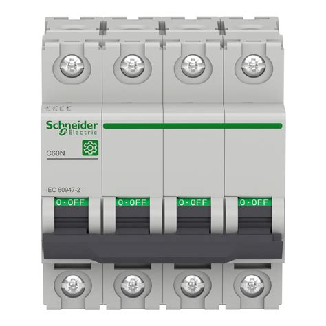 M9F10463 - Multi 9 - C60N - MCB - 4P - 63 A - B Curve - 415 V - 10 kA ...