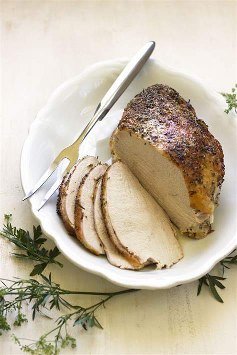 Lemon And Rosemary Roast Turkey Breast The Sugar Hit