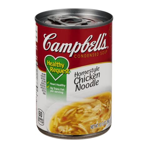 Campbells® Healthy Request® Homestyle Chicken Noodle Soup 105 Oz From Stop And Shop Instacart