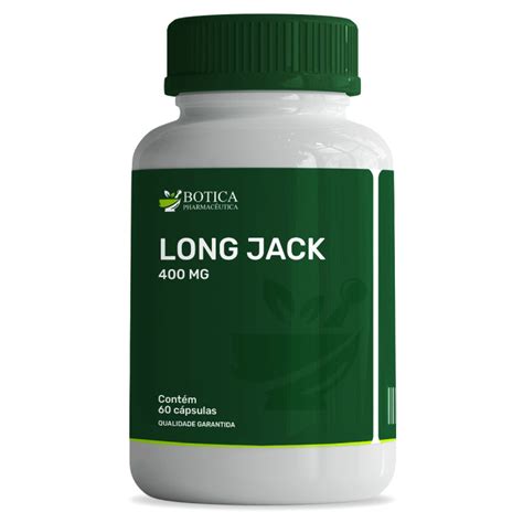 Long Jack 400mg 60 Cápsulas Botica Pharmacêutica