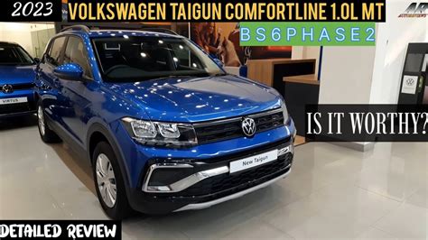 2023 Volkswagen Taigun Comfortline 10l Mt Bs6 Ph2 ~ Detailed Review