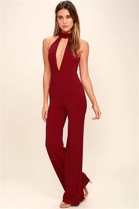 Lulus Jumpsuit Wine Store