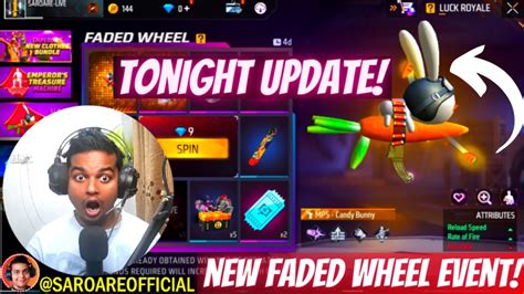 Mp Gun Skin Tonight Update Free Fire Next Luck Royale Faded Wheel