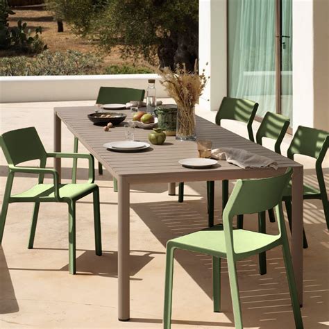 Nardi Trill Bistrot 7 11 Piece Dining Setting With Tevere 210cm