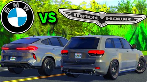 Bmw X M Vs Jeep Trackhawk In Southwest Florida Youtube