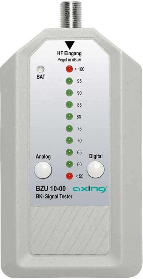 Signaltester - testen Sie die Signalstärke Ihres Kabelfernsehens ...