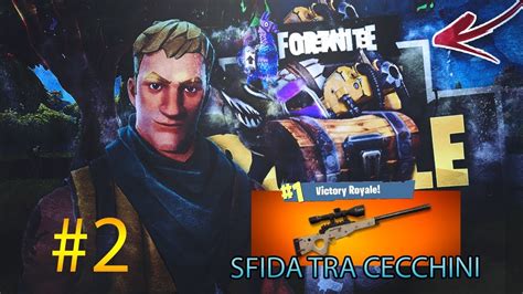 Fortnite 2 VITTORIA REALE nella nuova modalità Sfida Tra Cecchini