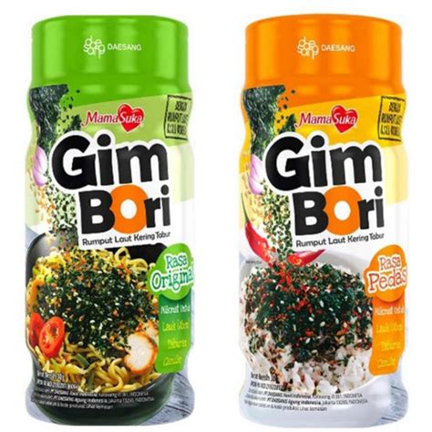 Jual MamaSuka Gim Bori Bon Nori Ori Spicy Mama Suka Rumput Laut Tabur