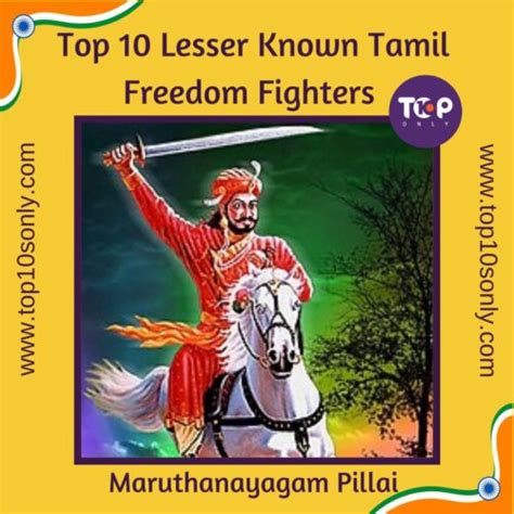 Top Lesser Known Tamil Freedom Fighters Of India Top S Only