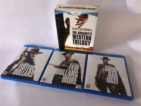 Clint Eastwood Spaghetti Western Collection Blu Ray 2010 3 Movies