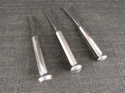 Vintage Surgical Bone Chisels Gouges