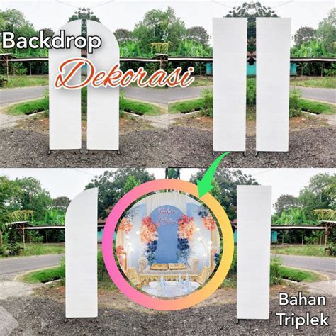 Jual Wedding Backdrop Dekorasi Pelaminan Terbaru Backdrop