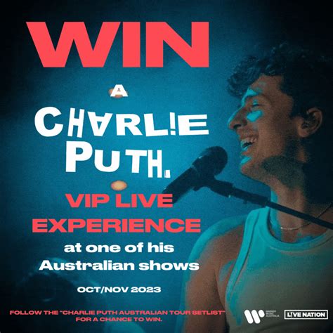 CHARLIE PUTH • VIP Live Experience