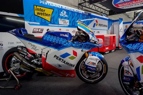 Pertamina Mandalika SAG Team Resmi Meluncurkan Livery Moto2 2021