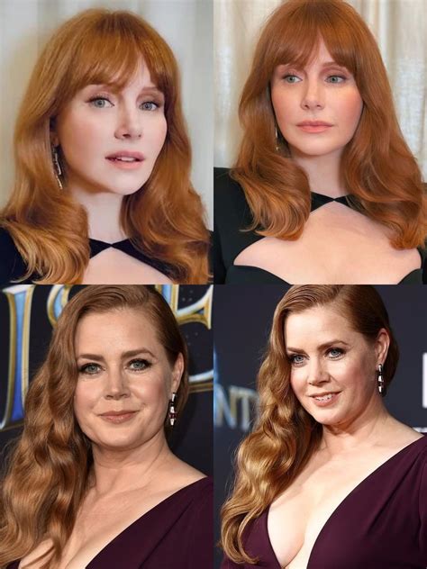 Bryce Dallas Howard Vs Amy Adams Rcelebbattles