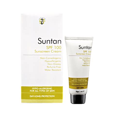 SUNTAN SPF 100 CREAM – Pharma Services Group