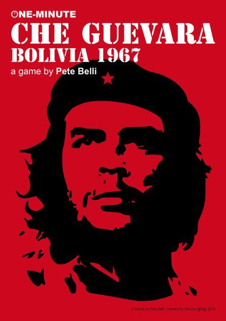 One Minute Che Guevara P N P Pdf Rules And Components One Minute Che Guevara Bolivia 1967