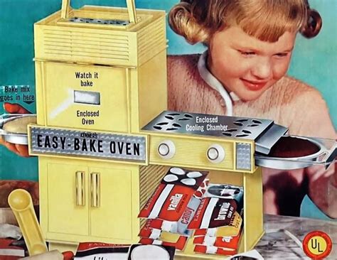 Easy Bake Ovens See The Vintage Kitchen Toys That Let Kids Bake Their