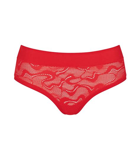 Sloggi Go Allround Lace Midi Brief In Red Triumph Lingerie