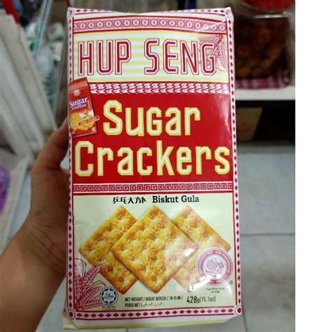 Jual Hup Seng Sugar Crackers Biskuit Manis Biscuit Malaysia