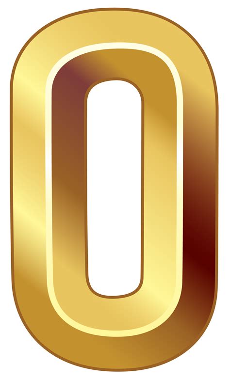 Pin By Ринат Закиров On Gold Numbers Clip Art Clipart Images Gold